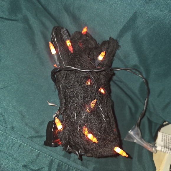 Black Gauze Drape Lights 2ct - Picture 10 of 10